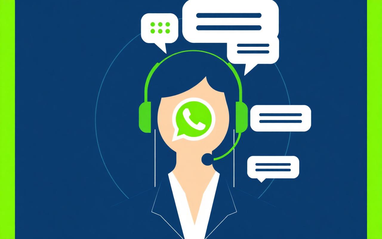 Atendente com headset e balões de mensagem — atendimento Stellantis pelos canais oficiais